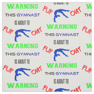 Warning This Gymnast Is About To Flip Out Fabric