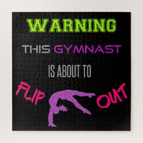 Warning This Gymnast Is About To Flip Out Puzzle