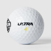 3 X Funny Golf Balls Warning Very Bad Golfer Joke Golfing Club