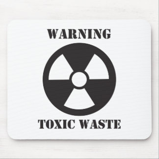 Warning - Toxic Waste Mouse Pad