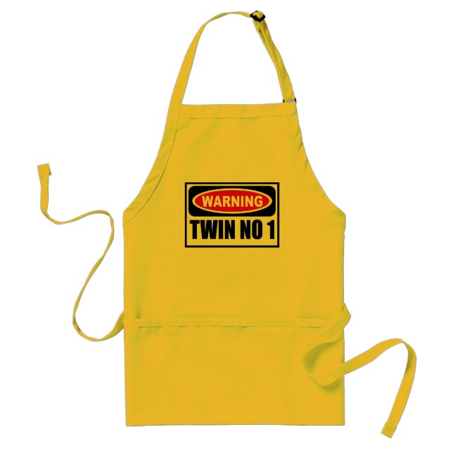 Warning TWIN NO 1 Apron (Front)