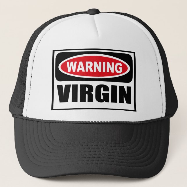 Warning VIRGIN Hat (Front)