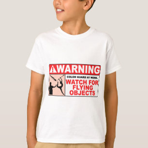 WARNING Watch For Flying Objects! T-Shirt