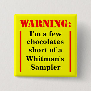 Warning: Witless Sampler Button