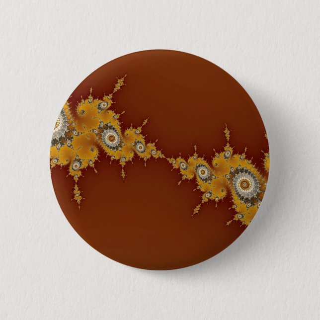 Warp - Fractal Button (Front)