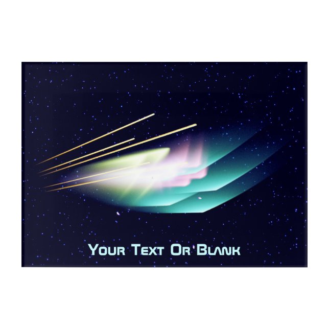 Warp Six Acrylic Print (Front)