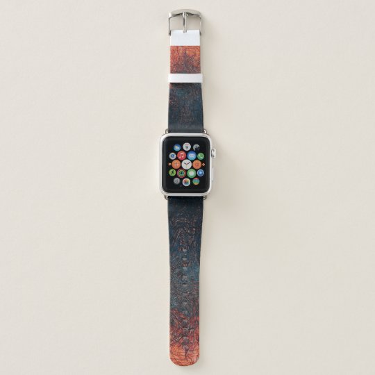 Warped Linear Warm Cool - Apple Watch Band | Zazzle.com