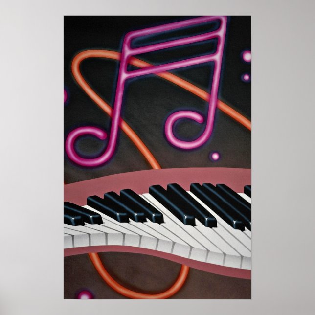 Warped music poster (Front)