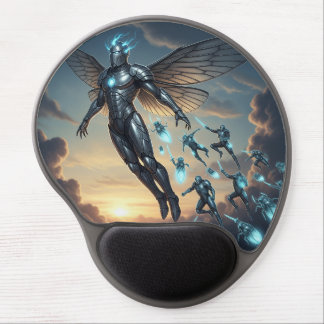 Warped Reality Cyber-Angel Mousepad