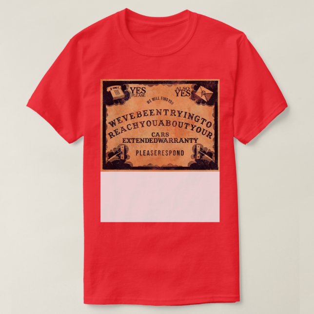 Warrantuija Board T-Shirt (Design Front)