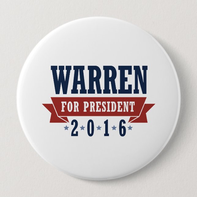 WARREN 2016 CERTIFIED RIBBON -.png Pinback Button (Front)