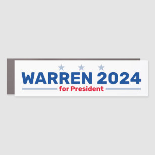 Warren 2024 bumper magnet