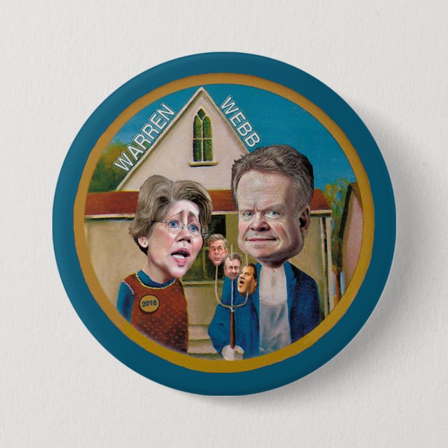 Warren and Webb for 2016 Button (Front)