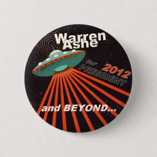 Warren Ashe 2012 Pinback Button