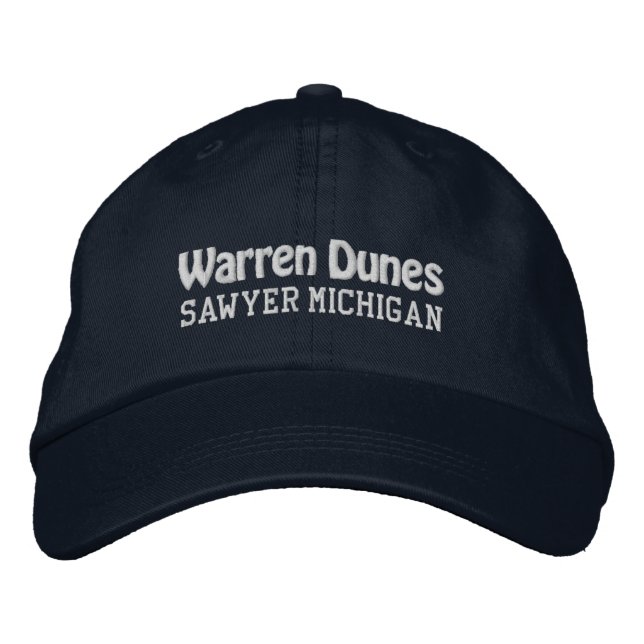 Warren Dunes Embroidered Baseball Hat (Front)