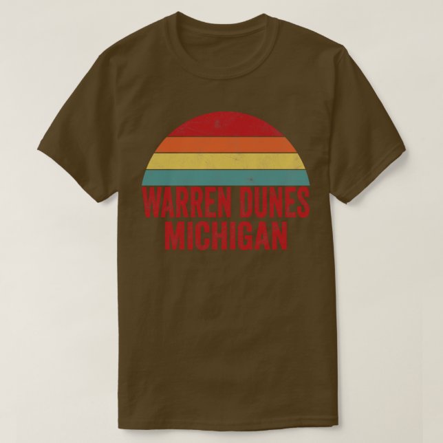 Warren Dunes State Park Michigan T-Shirt (Design Front)