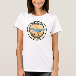Warren Dunes State Park Michigan Vintage T-Shirt