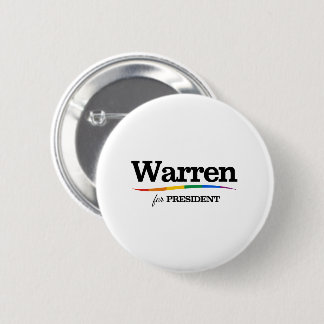Warren for President Button
