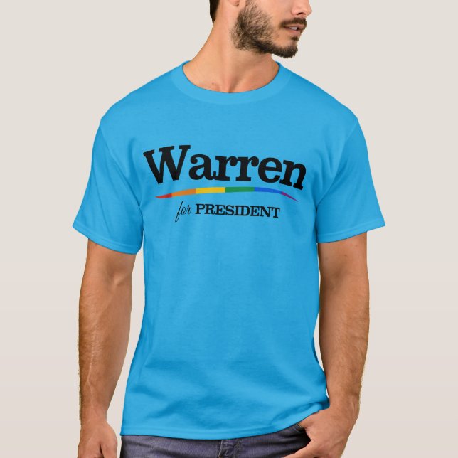 Warren for President T-Shirt (Front)