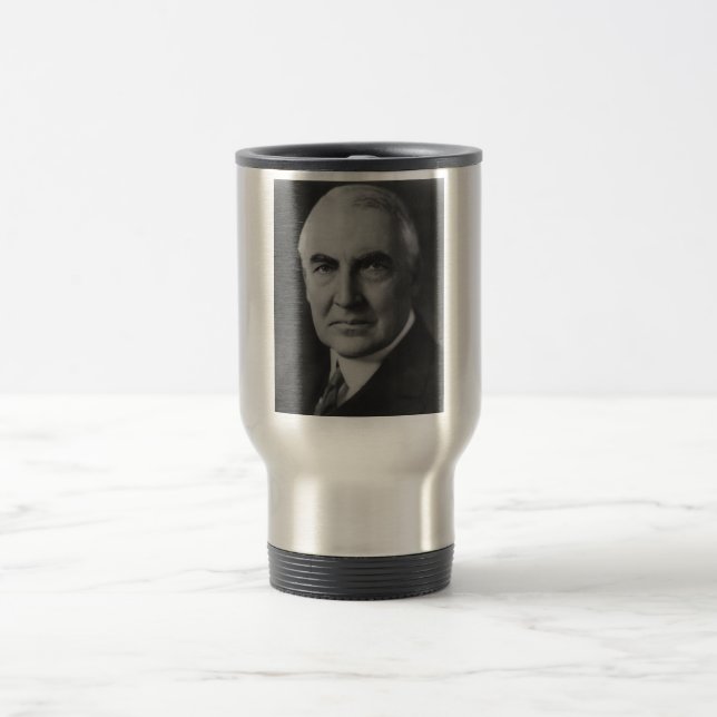 Warren G. Harding 29 Travel Mug (Center)