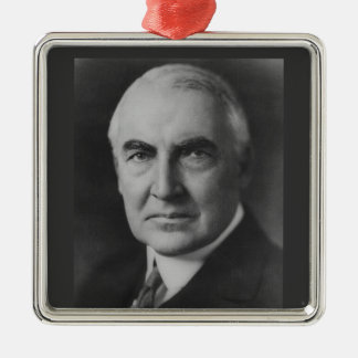 Warren G. Harding Metal Ornament