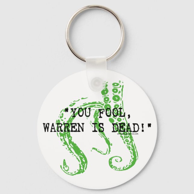 Warren is dead H. P. Lovecraft Keychain (Front)