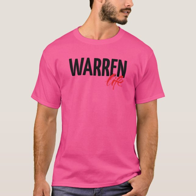 Warren Life Michigan Raised Me T-Shirt (Front)