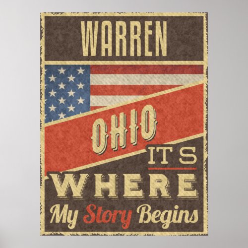 Warren Ohio Poster