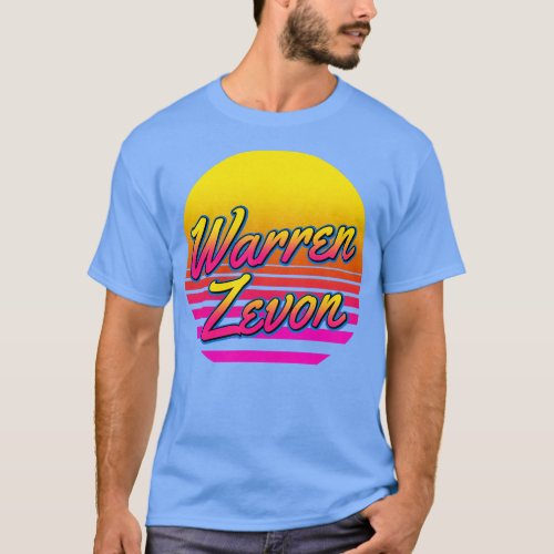 Warren Personalized Name Birthday Retro 80s Styled T_Shirt