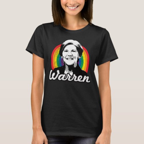 Warren Rainbow Pride T_Shirt
