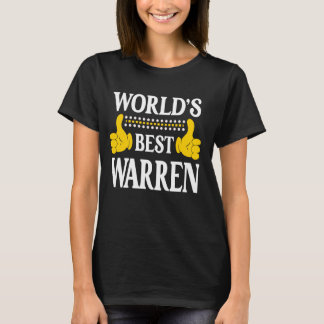 Warren Surname Team Family Last Name World's Best T-Shirt