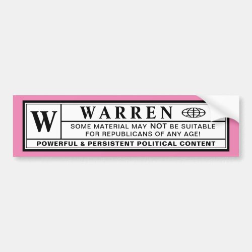 Warren Warning Label