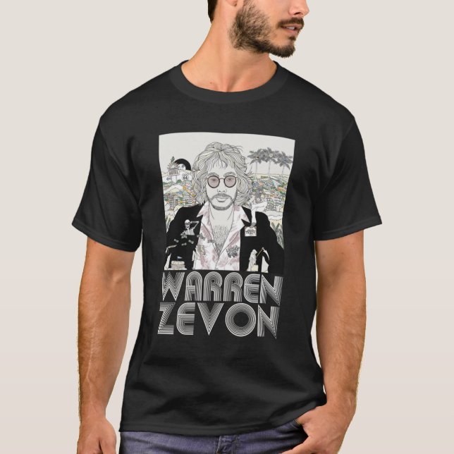 WARREN ZEVON 3 T-Shirt (Front)