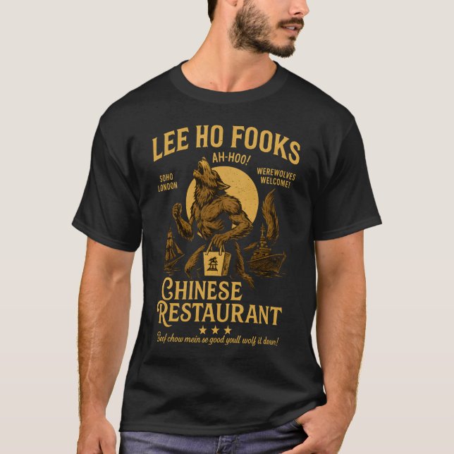 Warren Zevon-Lee Ho Fooks Chinese Restaurant-Werew T-Shirt (Front)
