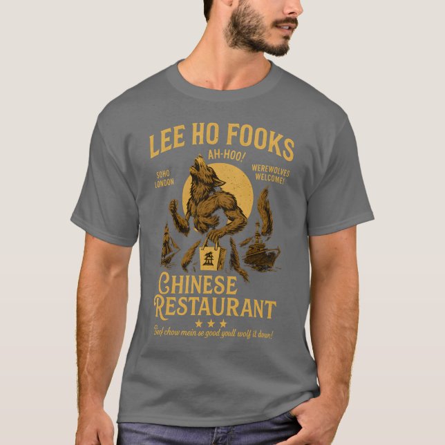 Warren Zevon-Lee Ho Fooks Chinese Restaurant-Werew T-Shirt (Front)