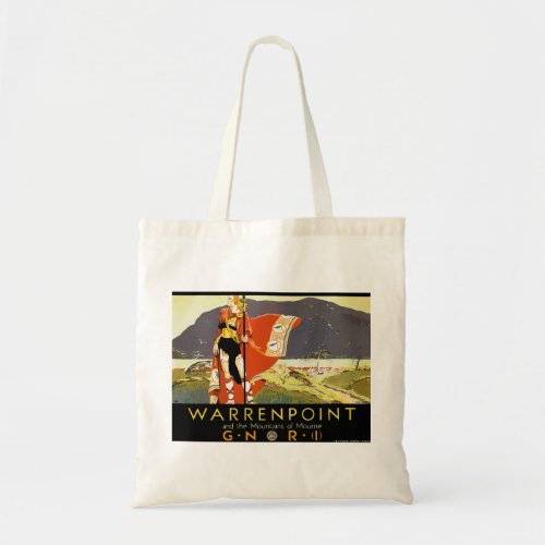 Warrenpint and the Mountians of Mourne Tote Bag