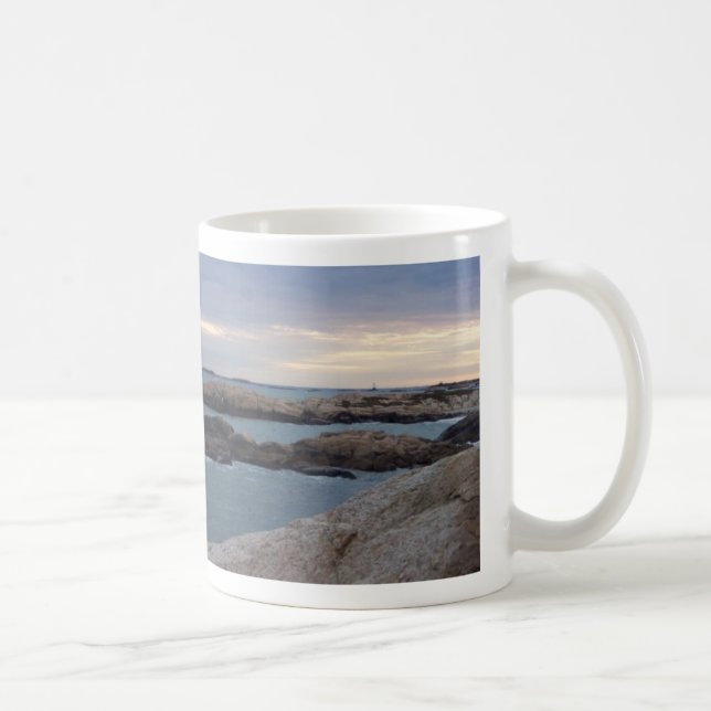 Warren's Point Beach, Little Compton, RI Coffee Mug (Right)