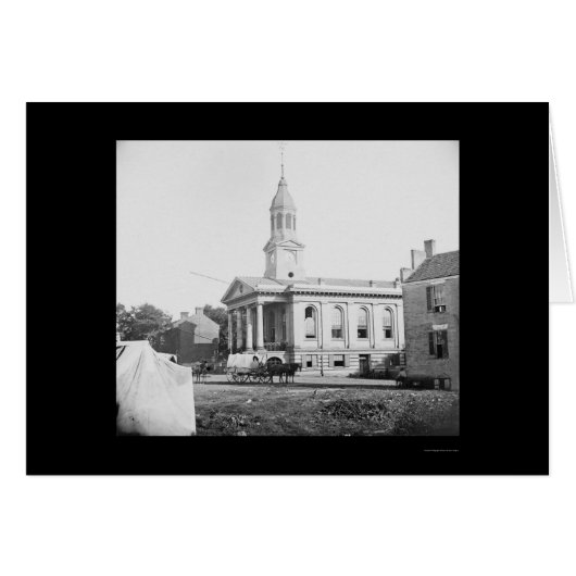 Warrenton, VA Courthouse 1862 (Front Horizontal)