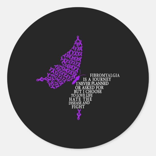 Warrior1  classic round sticker (Front)