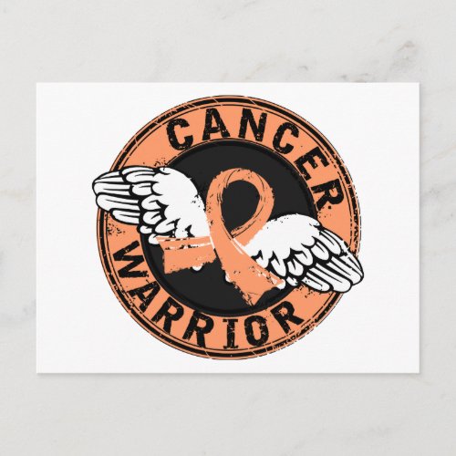 Warrior 14C Endometrial Cancer Postcard