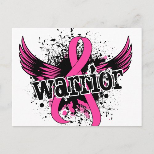 Warrior 16 Breast Cancer Postcard
