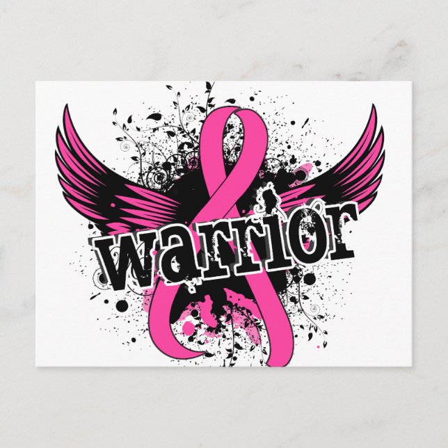 Warrior 16 Breast Cancer Postcard (Front)