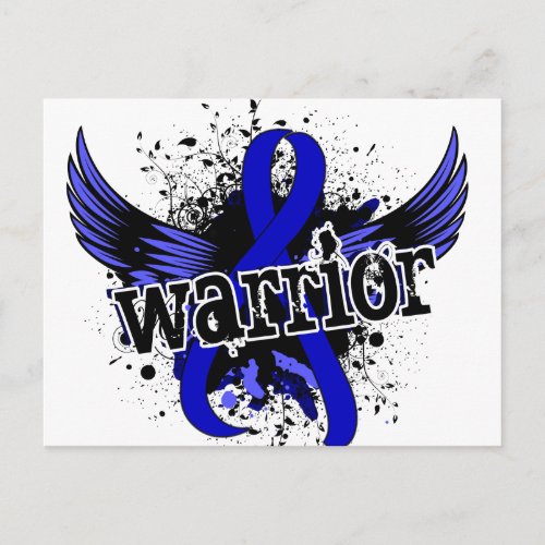 Warrior 16 Colon Cancer Postcard