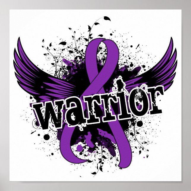 Warrior 16 Epilepsy Poster (Front)