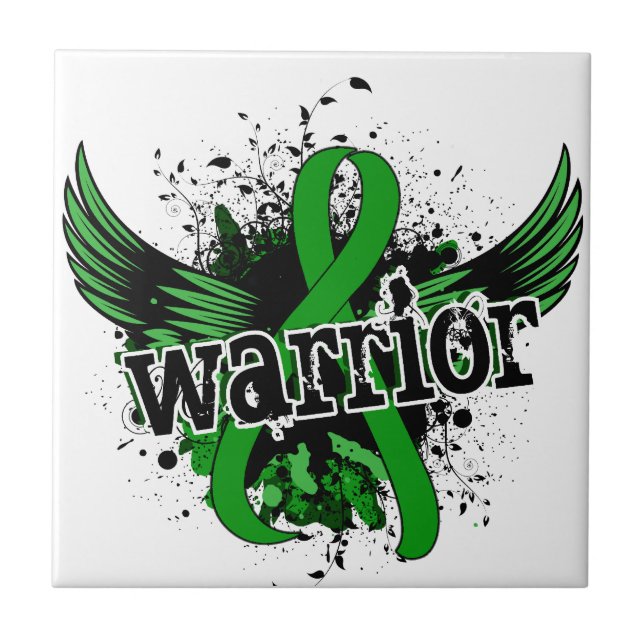 Warrior 16 Kidney Disease Ceramic Tile (Front)