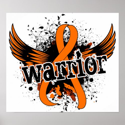 Warrior 16 Leukemia Poster