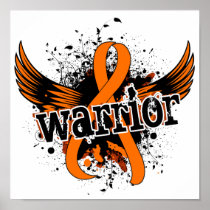 Warrior 16 Leukemia Poster