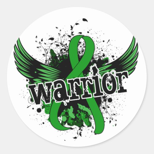 Warrior 16 Mental Health Classic Round Sticker