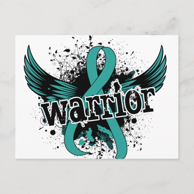 Warrior 16 Ovarian Cancer Postcard (Front)