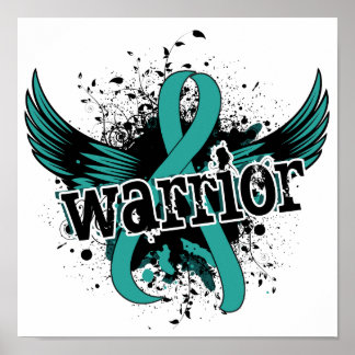 Warrior 16 Ovarian Cancer Poster